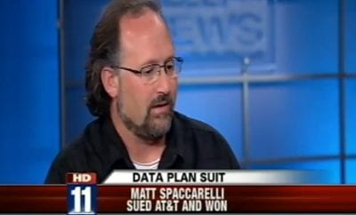 Matt Spaccarelli wins against AT&T small claims court