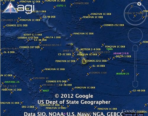 Google Earth Satellite Database