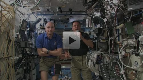 Memorial Day message from ISS