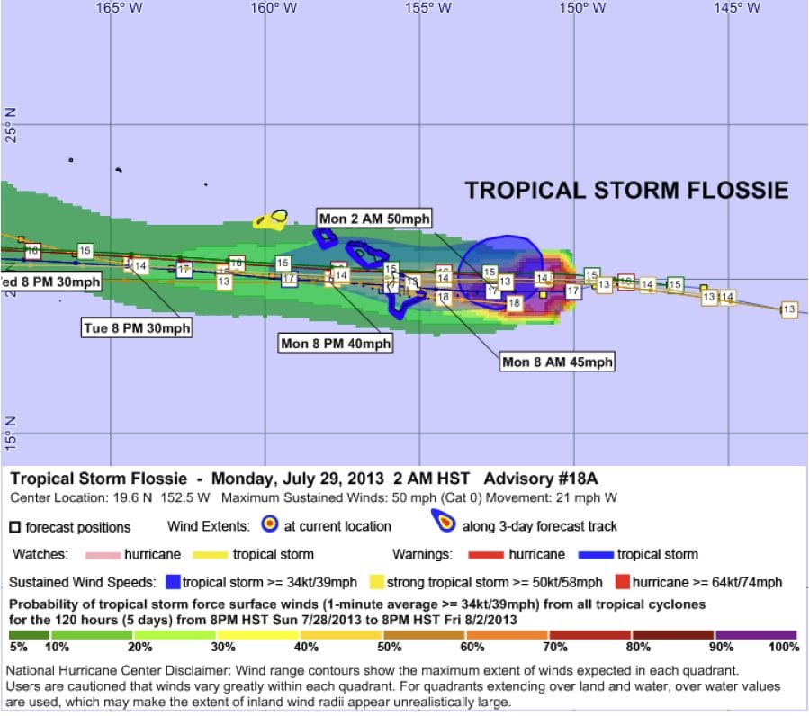 Tropical Storm Flossie 18A