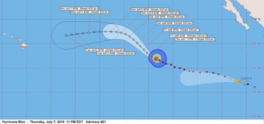 Hurricane Blas Advisory 21