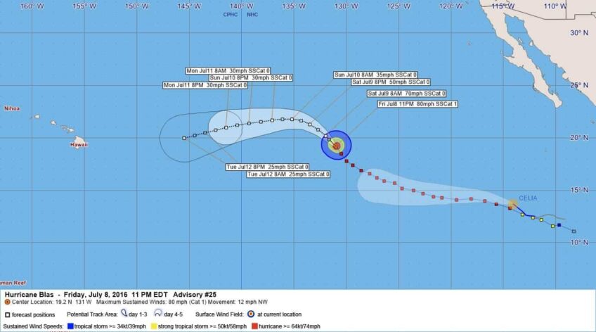 Hurricane Blas Advisory 25