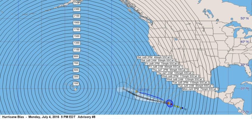 Hurricane Blas Advisory 8