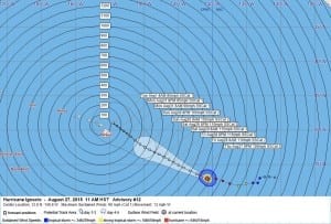 Hurricane Ignacio Advisory #12