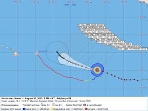 Hurricane Jimena Advisory 18
