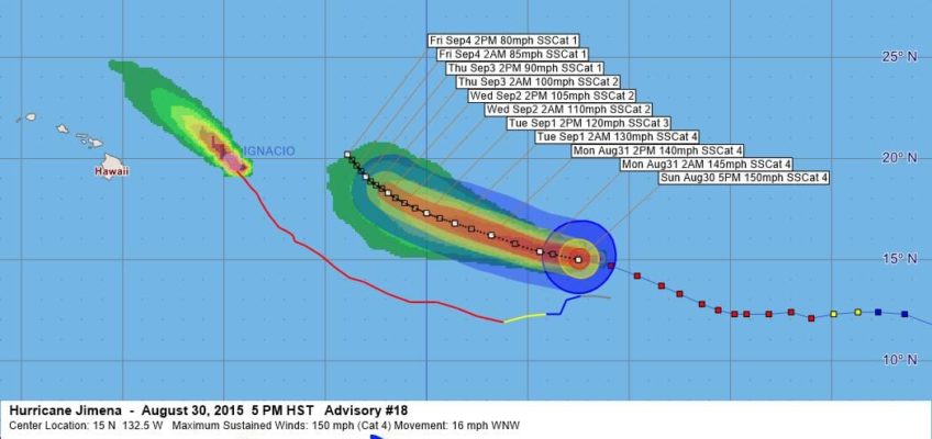 Hurricane Jimena Advisory 18