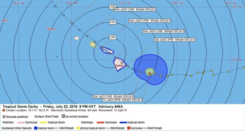 Tropical Storm Darby Advisory 46A
