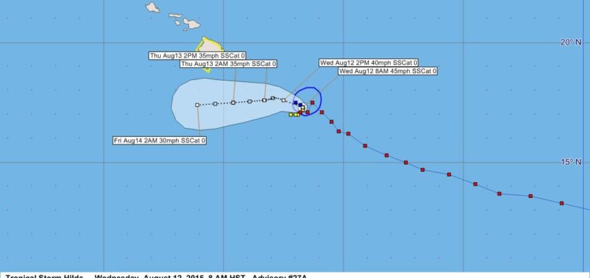 Tropical Storm Hilda Advisory 27A