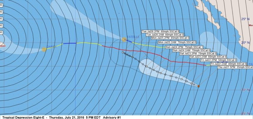 Tropical Depression Eight-E