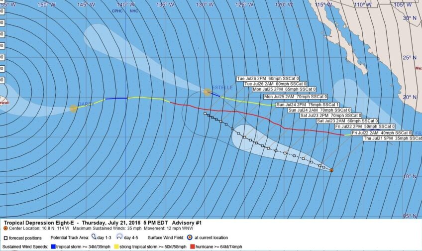 Tropical Depression Eight-E