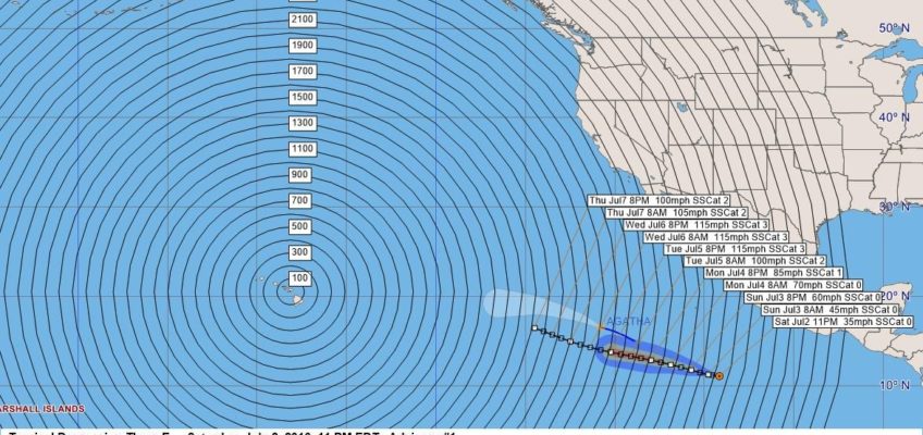 Tropical Depression Three-E 07022016