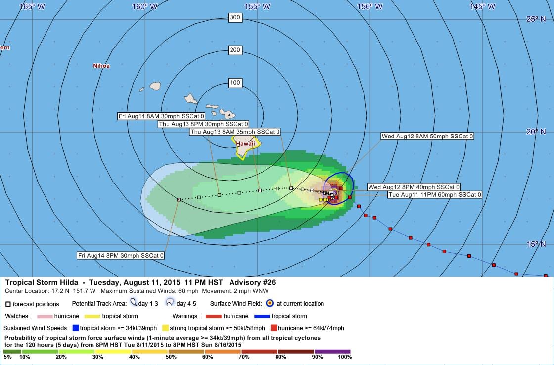 Tropical Storm Hilda Advisory 26