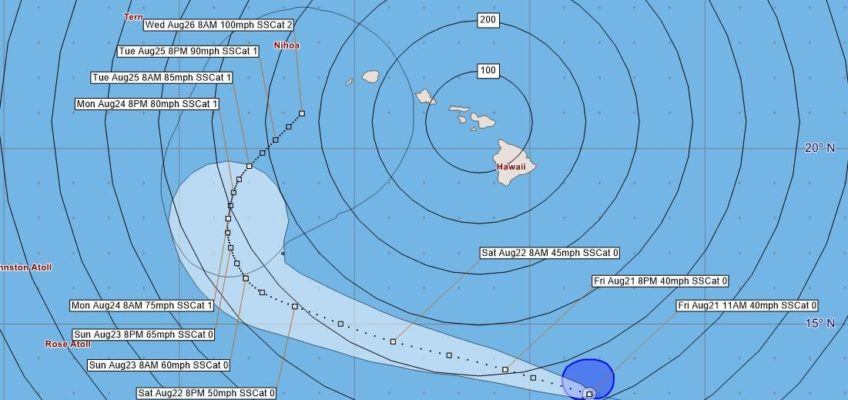 Tropical Storm Kilo Advisory 5