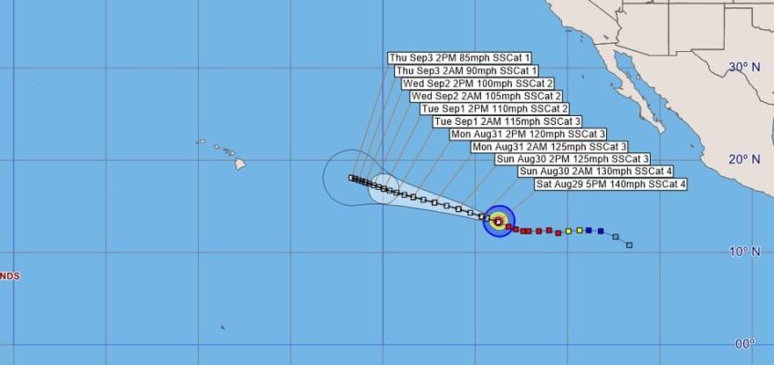 Hurricane Jimena Advisory 14