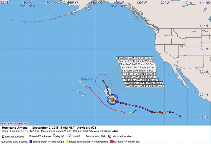 Hurricane Jimena Advisory 28