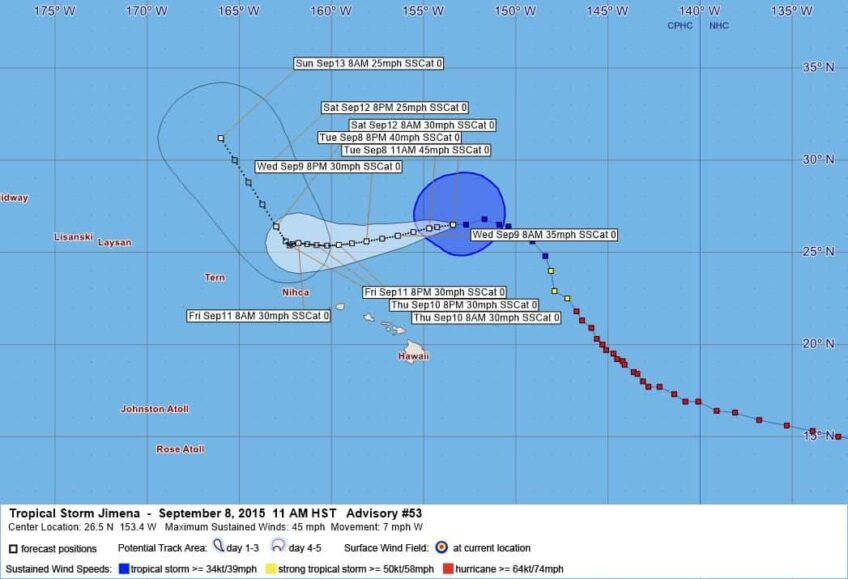 Tropical Storm Jimena Advisory 53