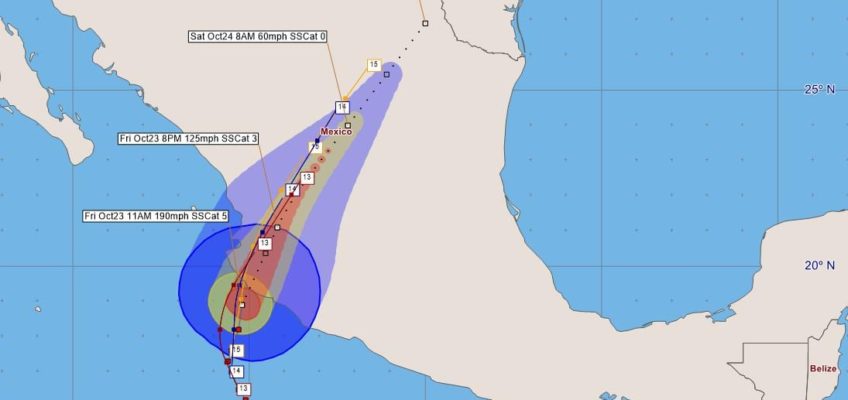 Hurricane Patricia Advisory 16