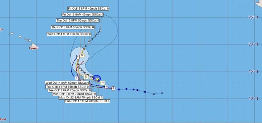 Tropical Storm Nora Public Advisory 11