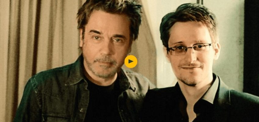 Jean-Michel Jarre and Edward Snowden collaborate on new song Exit – video