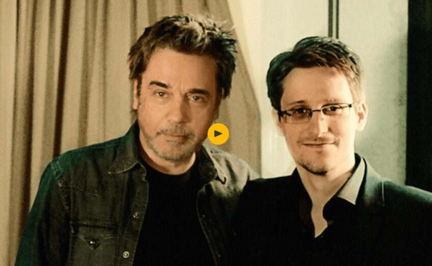 Jean-Michel Jarre and Edward Snowden collaborate on new song Exit – video