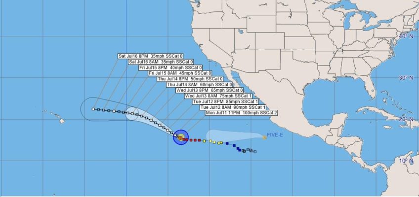 Hurricane Celia Advisory 22