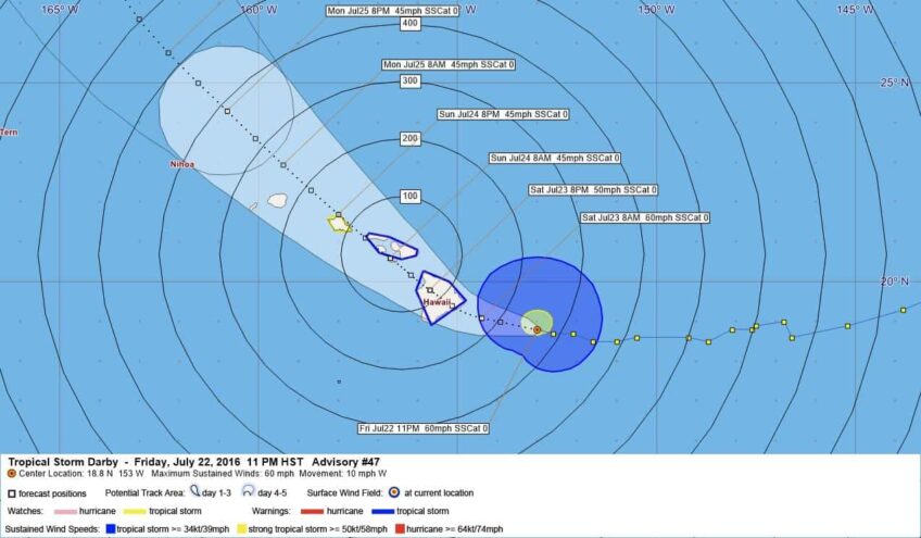 Tropical Storm Darby Advisory 47