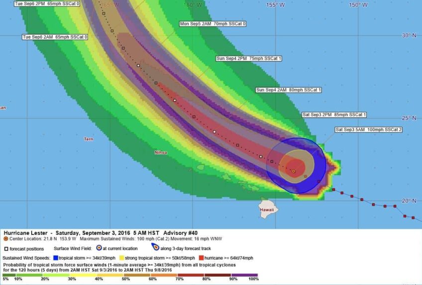 Hurricane Lester Advisory 40