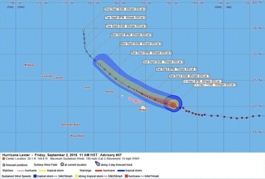 Hurricane Lester Advisory 37