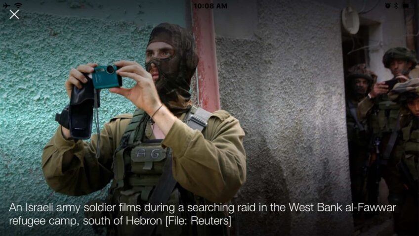 Israeli bill to ban filming soldiers on duty condemned | News | Al Jazeera