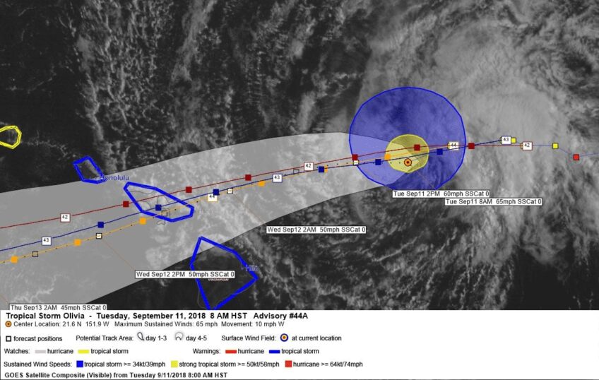 Tropical Storm Olivia Advisory 44A