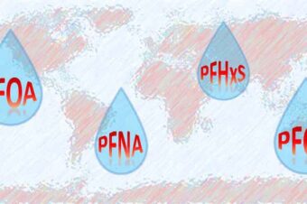 A planetary boundary has been exceeded due to PFAS levels in environmental media being ubiquitously above guideline levels