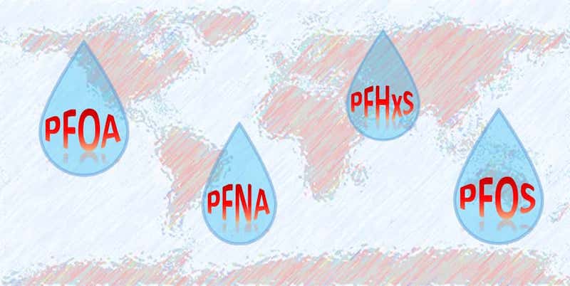 A planetary boundary has been exceeded due to PFAS levels in environmental media being ubiquitously above guideline levels