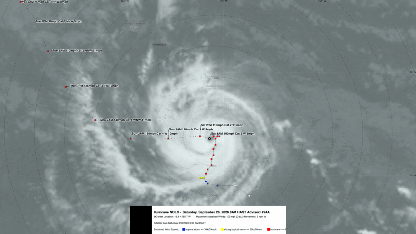 Hurricane Nolo Advisory 24A